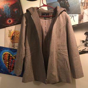 LONDON FOG WOMENS HOODED JACKET S